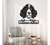 Targa in Di legno personalizzata per Springer Spaniel inglese | Targa Di legno personalizzata Springer Spaniel | Regali per cani divertenti | Regalo per cani | Animale personalizzato