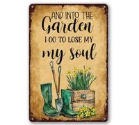 Targa In Ferro And Into The I Go To Mose My Soul Cartello Parete Decorazioni Per Negozi Casa Cucina Garage M