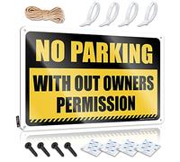 Targa in latta con scritta in lingua inglese "Beware and Men Cave Decor, Flat Print | No Trespassing With Out Owners Permission For Weird Wall Decor - Lake Signs for Home Decor