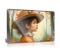 Targa in latta con scritta "Man Cave Signs and Decor Autumn Adventure: A Child'S Journey Through The Forest" (lingua italiana non garantita), divertente poster in metallo vintage divertente (20 x 30