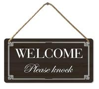 Targa in legno da appendere alla parete con scritta "Treatment in Progress Please Do Not Disturb", per affari, ufficio, terapista, clinica, trattamento, 12,7 x 25,4 cm