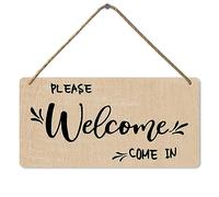 Targa in legno da appendere alla parete con scritta "Treatment in Progress Please Do Not Disturb", per affari, ufficio, terapista, clinica, trattamento, 12,7 x 25,4 cm