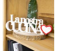 Targa in Legno La mia Cucina Targa idea regalo Targa arredocucina dipinta a mano