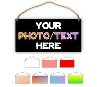 Targa in legno personalizzata per parete, casa, camera, cucina, fattoria, targhetta personalizzata di benvenuto per la famiglia, targhe con nome personalizzato, decorazione da parete per interni ed