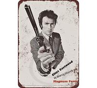 Targa in metallo 1973 Dirty Harry Magnum Force, in alluminio, 20,3 x 30,5 cm