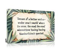 Targa in metallo con divertente avventura nella giungla - A Whimsical Quest For A Better World, targa decorativa in metallo, decorazione da parete (20 x 30 cm)