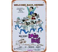 Targa in metallo con scritta "Mr Peabody and Sherman", 20,3 x 30,5 cm, decorazione da parete retrò vintage