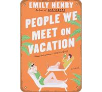 Targa in metallo con scritta "People We Meet on Vacation", decorazione da parete, stile vintage, 20,3 x 30,5 cm