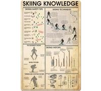 Targa in metallo da appendere allo sci, insegna in metallo, impara la conoscenza, libro vintage, arte da parete, targa in metallo per ufficio, casa, aula, biblioteca, camera da letto, decorazione da p