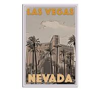 Targa in metallo Nevada Las Vegas Hotel Retro Decor Art Sign Home Kitchen Bar Cafe Club Decorazione da parete Grotta Cartello Vintage Viaggio 20 x 30 cm