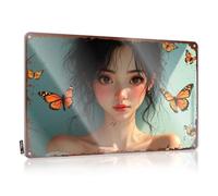 Targa in metallo per bar all'aperto Butterfly Dreams: A Whimsical Journey Of Color And Imagination, cartello in metallo per camera da letto (30 x 40 cm)