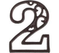 Targa in metallo retrò con numero di porta, indirizzo stradale, cartello da