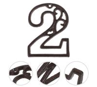 Targa in metallo retrò con numero di porta, indirizzo stradale, cartello da