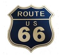 Targa in metallo route us 66