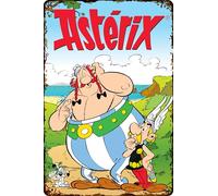 Targa in metallo, stile retrò, ASTERIX e OBELIX, serie francese kult Comic, cartello decorativo, 20 x 30 cm (Asterix e Obelix suchen den Weg)
