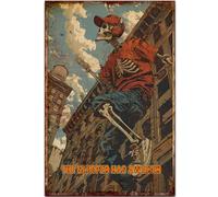 Targa In Metallo The Sleeperhas Awaken Metal Tin Signs Caverna Dell'Uomo Arte Murale Per Man Cave Club Toilette M
