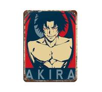 Targa in metallo vintage a tema anime Devilman Crybaby Akira Fudo 1, decorazione artistica da parete per pub, club, caffetteria, bar, casa, decorazione artistica da parete retrò, 30 x 40 cm