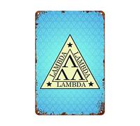 Targa In Metallo Vintage Funny Revenge Of The Nerds Movie Lambda Lambda Lambda Print Movie Vintage Tin Sign Decorative Targhe Metallo Vintage Poster Segno Lamiera Per Bagno Cucina M