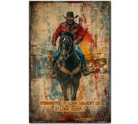 Targa In Metallo Whosoever Stands Against Me Stands Briefly Cartello In Metallo Stile Divertente Arte Murale Per Club Man Cave Decorazione Murale S