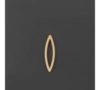 Targa in ottone massiccio con numero civico e lettera, 7 cm, stile Art Déco dorato, per cassette delle lettere e porte, decorazione per la casa o per matrimoni (0)