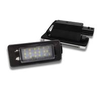 Targa Luci Set LED Per Renault Clio MK2 98-01 Targa Lampada Bianco Brillante