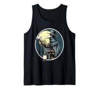 Targa Medievale Doctor Moonlit Skull Lantern Canotta