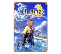 TARGA METALLICA 20x30 VINTAGE DI FINAL FANTASY X