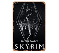TARGA METALLICA 20x30 VINTAGE DI SKYRIM