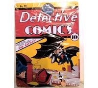 Targa Metallo Batman "Detective Comics" (26,5 Cm X 20 Cm) - N°27 -DC COMICS