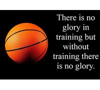 Targa Metallo There Is No Glory In Training But Without Training There Is No Glory.In/Home Art Targas Vintages Decorative Targhe Metallo Per Camera Da Letto Pub Ristorante M