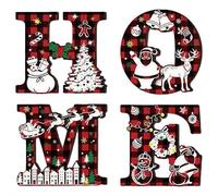 Targa natalizia da parete, in legno, decorazione da parete per la casa, artigianato in legno, cartelli festivi, decorazioni da parete a tema natalizio, decorazioni da parete in legno per casa e