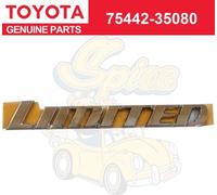 TARGA NOME PORTA POSTERIORE ORIGINALE TOYOTA 4RUNNER HIGHLANDER LIMITED 75442...