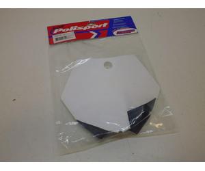 Targa Numero Copertura Compatibile Con Ktm Sx 65 09-15 Bianca