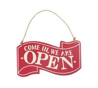 Targa per porta in legno su due lati Targa per porta in legno per Home Cafe