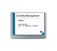 Targa per porte/pareti Click Sign - 14,9 x 10,6 cm - Durable