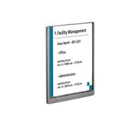 Targa per portepareti Click Sign - 21x29,7 cm A4 - Durable