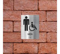 Targa per WC, Targa per Bagno, Facile Da Installare, Targa per WC Moderna per