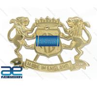 Targa Posteriore Con Badge Leone In Ottone Compatibile Con Royal Enfield @UK