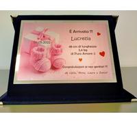 Targa regalo premiazione matrimonio, compleanno ,laurea,pensione .Personalizzata