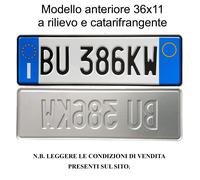 Replica Targa Macchina Operatrice a rilievo a catarifrangente misura 16,5x16,5d