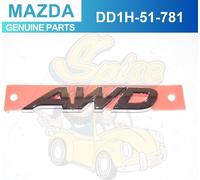 Targa targhetta cromata AWD posteriore Mazda DD1H-51-781 per 2016-2019 CX