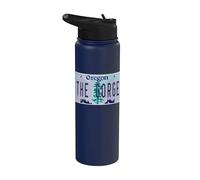 Targa The Gorge Oregon OR Columbia River Stainless Steel Insulated Water Bottle