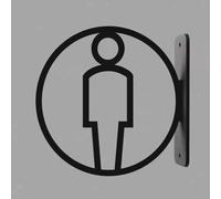 Targa WC rimovibile per uomo e donna, per edificio per uffici, centro