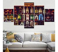Targawerelax Quadro Su Tela Bar E Ristoranti Alcool Viski Canvas Wall Art Immagini Modern Home Decor Camera Da Letto Decorazione Modular Living Room Painting 100x55cm