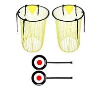 Target Da Lancio Di Calcio - NET Di Allenamento Di Calcio Per I Bambini Pratica | Nylon Con Facile Attacco Design Di Distaccati, Piastre Per Goal Multi-sport, Gioco Per Feste Di Carnevale