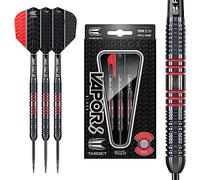 Target Darts 100439 Vapor 8 2017, Freccette con Punta in Acciaio Unisex-Adulto, Rosso, 23 g