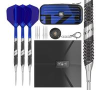 Target Darts 975 Ultra Marine 02 21G 97.5% Wolfram Swiss Point Jeu de fléchettes à Pointe d'acier with K-Flex