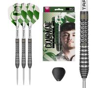 Target Darts Charlie Manby G1 Punta in Acciaio 95% Tungsteno SP Darts Set | Champagne Charlie Gen1 Professionale Darts Set, 22G/23G/25G, No.6 Pro Ultra Alette, Pro Grip TAG Alberi, SP, Swiss Punti Tool