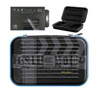 Target Darts Chris Dobey Ghost Series XL Takoma Portafoglio - Freccettes Custodia, Nero/Bianco Storage Cases, “Hollywood” Cerniera Holder, Professionale Accessori - Holds 6 Fully Assemblato