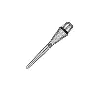 Target Darts Conversion Punti Swiss Point Grooved Argento 26mm Punti Freccette - Convert Punta Morbida To Punta d'Acciaio